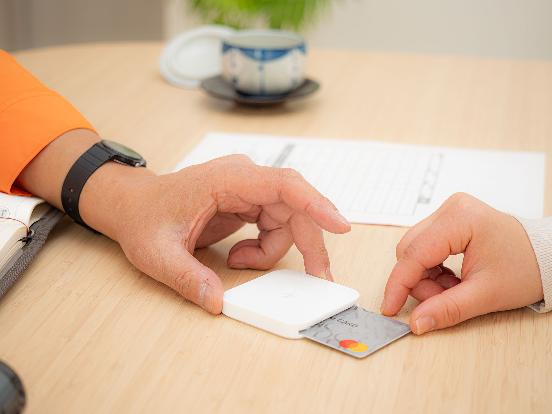 作業・お支払い