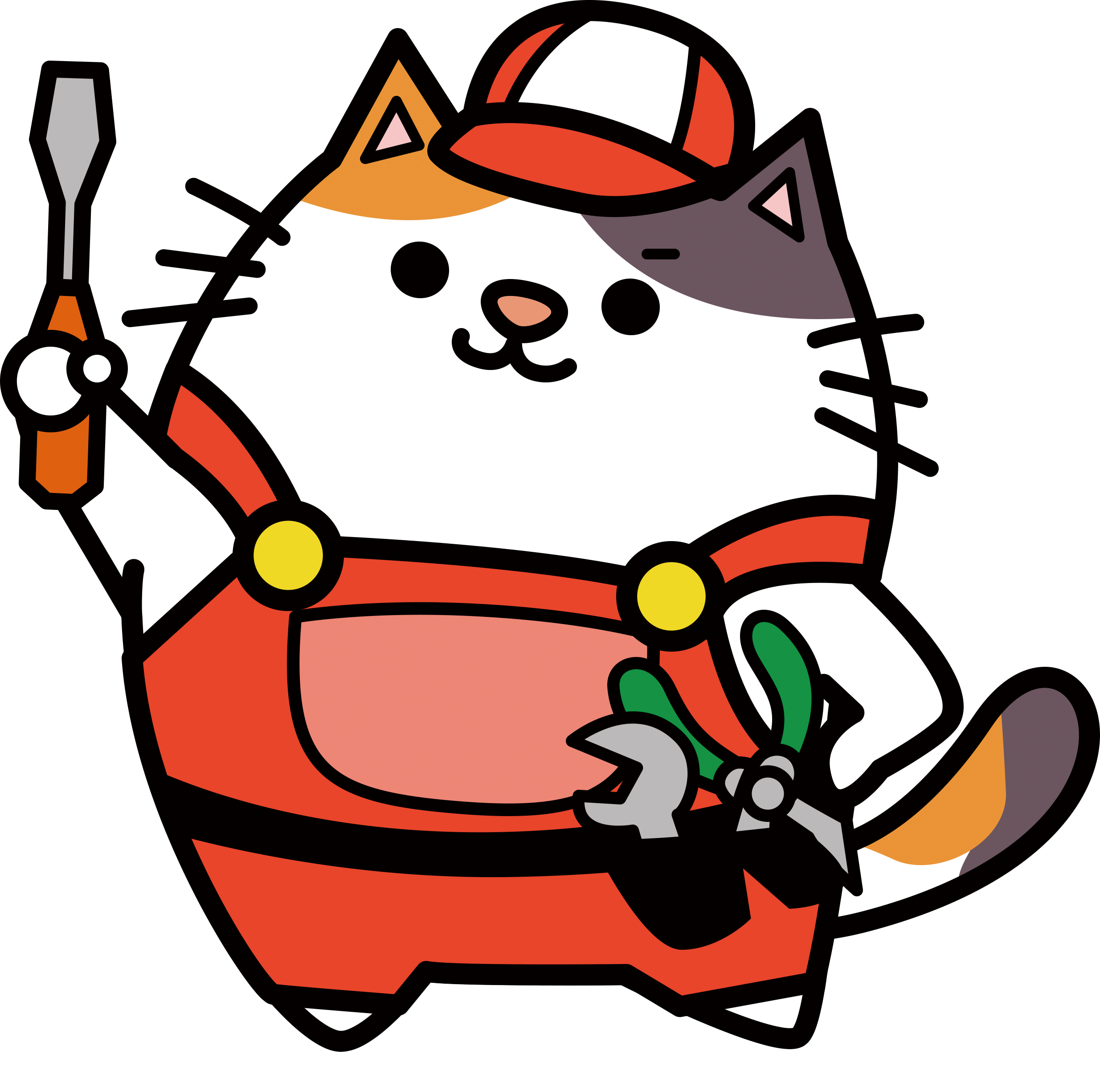 いつも安心のキャラクター「ねこづな」